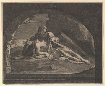 The Virgin at the Sepulchre by Jean Morin