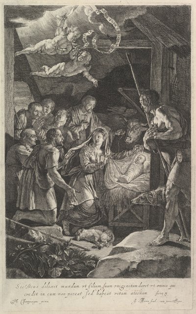 The Adoration of the Shepherds by Jean Morin