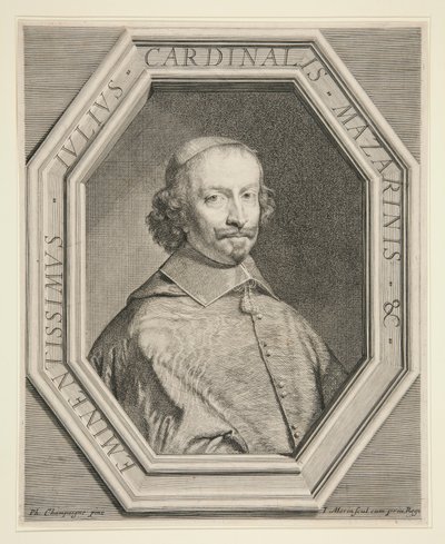 The Cardinal Mazarin by Jean Morin