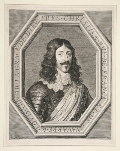 Louis XIII, King of France (1601-1643) by Jean Morin