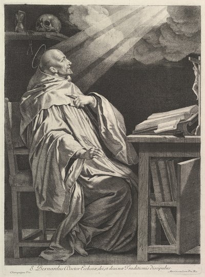 Saint Bernard de Clairvaux by Jean Morin