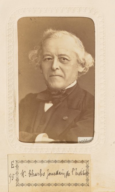 Charles Jourdain, of the Institute by Jean Nicolas Truchelut