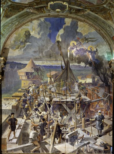 Fresco by Jean Paul Laurens