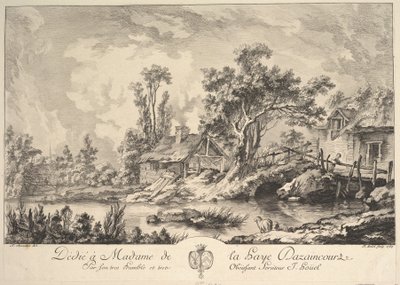 Landscape by Jean Pierre Houel