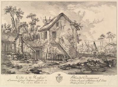 Landscape by Jean Pierre Houel