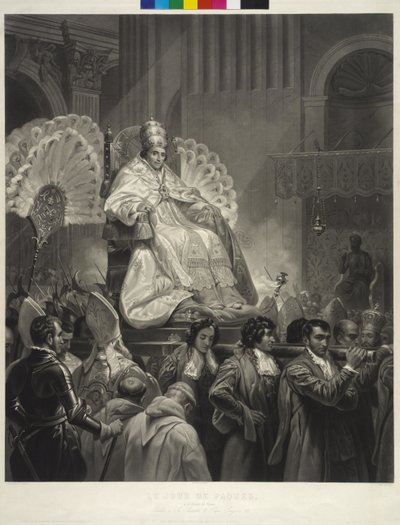 Pope Pius VII by Jean Pierre Marie Jazet