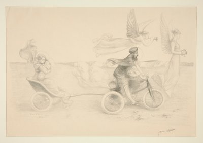 Flight into Egypt by Jean Veber