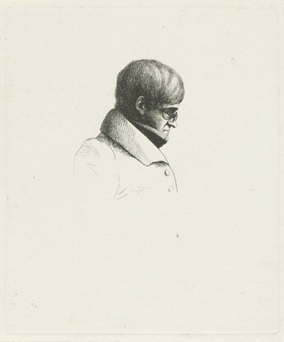 Portrait of Constant Polari by Jean Zacherie Mazel