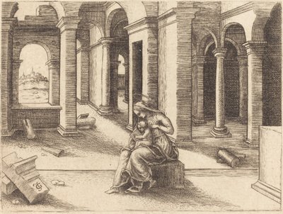 The Virgin and Child by Jean de Gourmont I