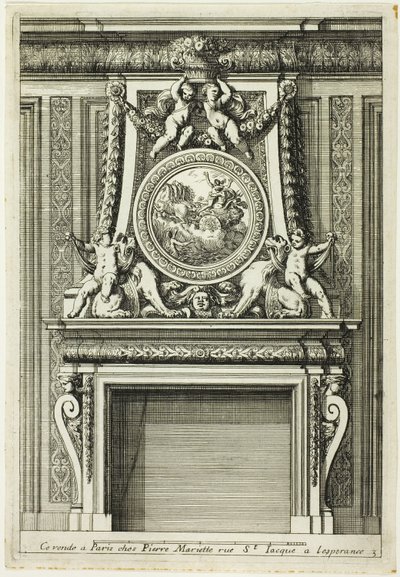 Chimneys in the Italian Manner by Jean le Pautre