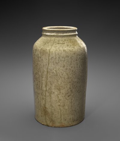 Jar, c. 1850-1860 by Jefferson S. Nash Pottery