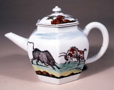 Chelsea teapot, c.1755 by Jefferyes Hammett ONeale