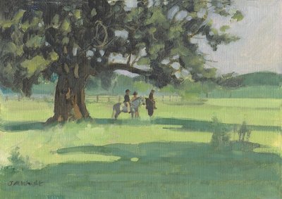 Ponies Under The Tree by Jennifer Wright
