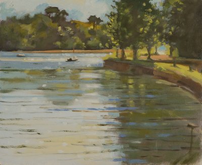 Salcombe Creek II by Jennifer Wright