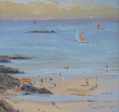 Salcombe Millbay Morning by Jennifer Wright
