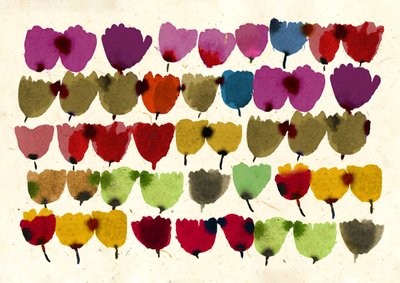 Forty Five Tulips, 2023 by Jenny Frean
