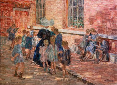 Kindergarten in Deurle by Jenny Montigny