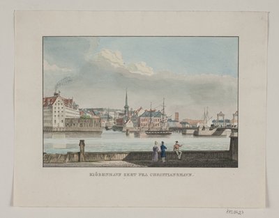 Copenhagen Seen from Christianshavn by Jens Holm