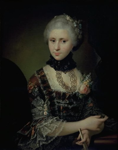 Cathrine Sophie Kirchhoff, née Christensen by Jens Juel