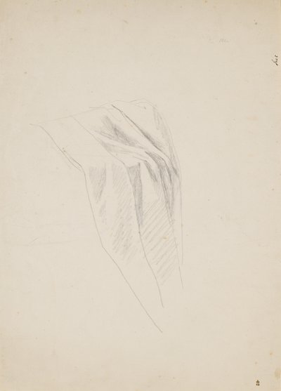 Drapery Study by Jens Juel