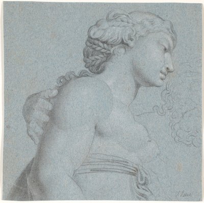 Jupiter and Juno, Copy after Annibale Carracci by Jens Juel