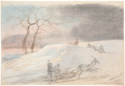 Sleigh Ride in Frost by Jens Juel