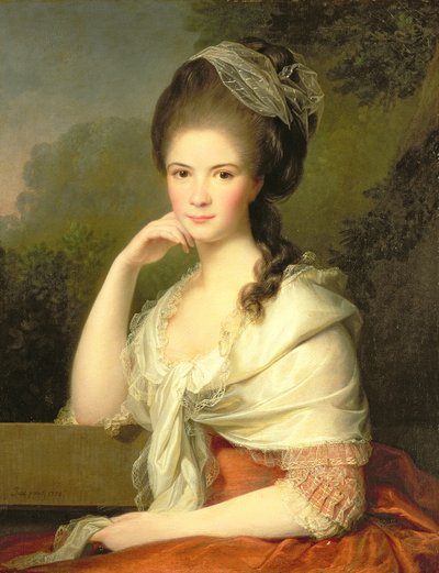 Portrait of a Woman by Jens Juel