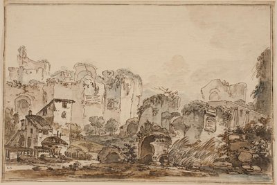 Prospect with Ruins, Ancient Rome by Jens Petersen Lund