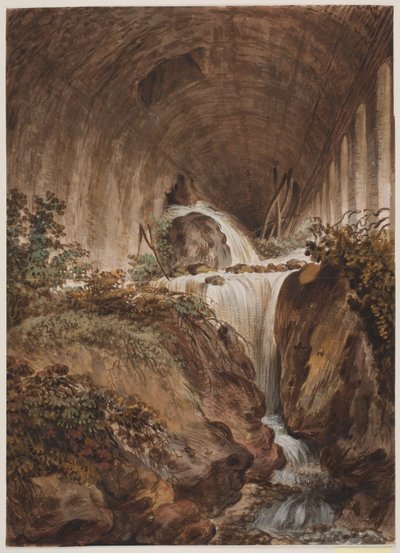 Waterfall under Masonry Vault by Jens Petersen Lund