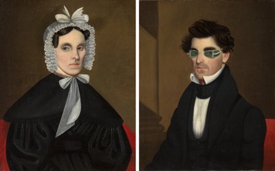 Sally Avery Olds; Nathaniel Olds by Jeptha Homer Wade