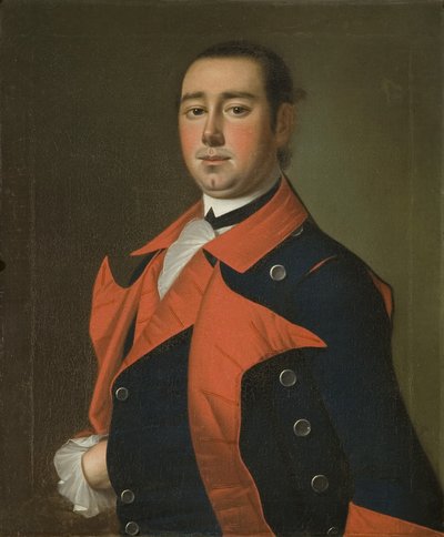 Portrait of Elias Vander Horst by Jeremiah Theus