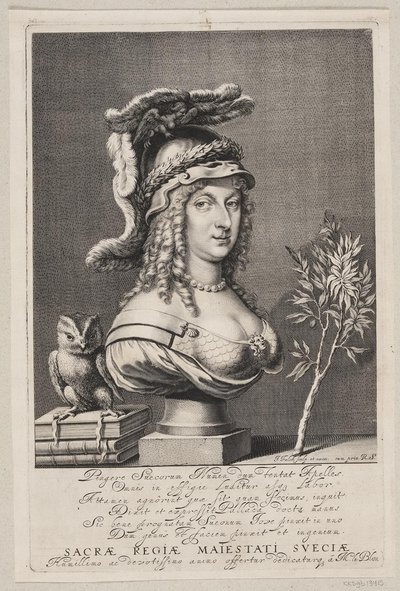 Queen Christina of Sweden by Jeremias Falck
