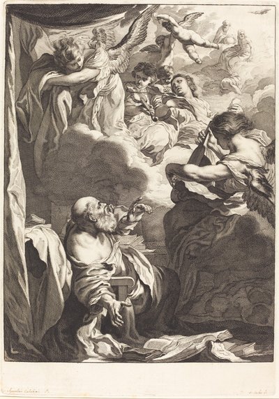 The Ecstasy of Saint Paul by Jeremias Falck