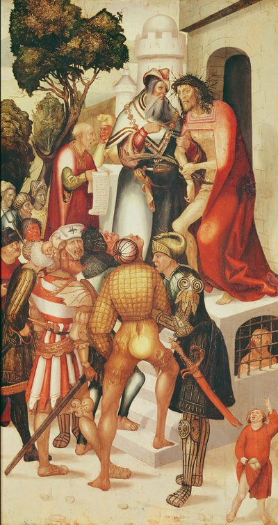 Ecce Homo, from the Herrenberg Altarpiece by Jerg Ratgeb