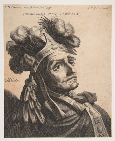Atabalipa, King of Peru by Jerôme David