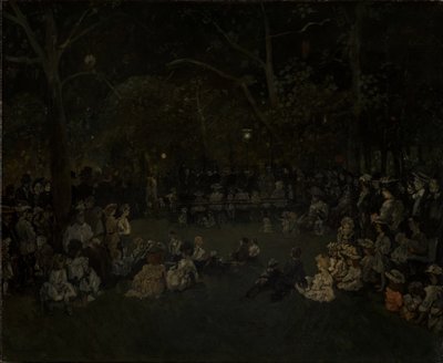 Madison Square Concert, c.1923 by Jerome Myers