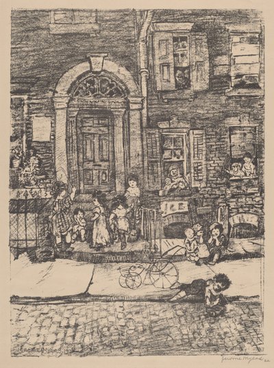 Street Scene by Jerome Myers