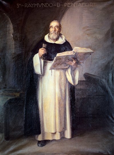 Saint Raymond of Penafort by Jeronimo Jacinto Espinosa