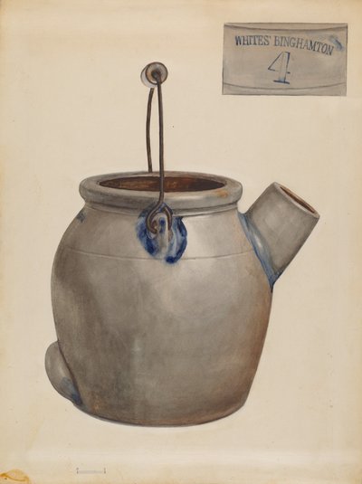 Jug for Pancake Batter by Jessica Price