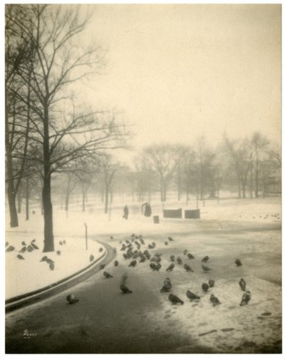 Boston Common, Boston, USA, c.1902-10 by Jessie Tarbox Beals