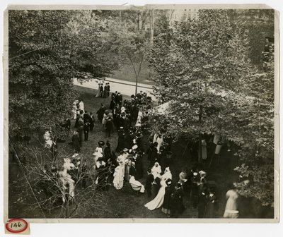 Columbia Lawn fete - General view by Jessie Tarbox Beals