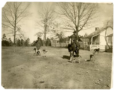 Man on horseback by Jessie Tarbox Beals