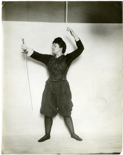 Old model, c.1905-18 by Jessie Tarbox Beals