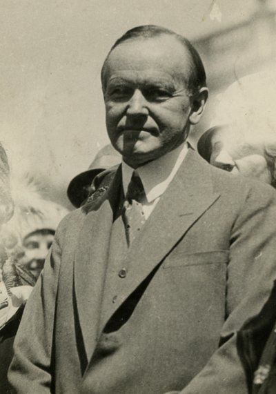 President Coolidge, 1924 by Jessie Tarbox Beals