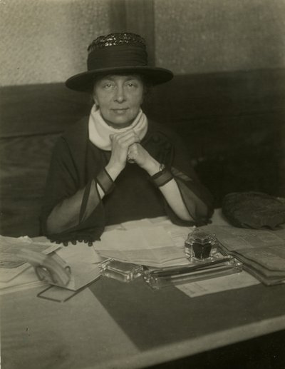 Rachel Crothers, c.1905-18 by Jessie Tarbox Beals