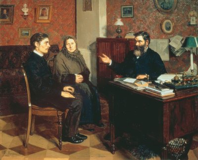 With the Rich Relative by Jewgeni Bukowetzky