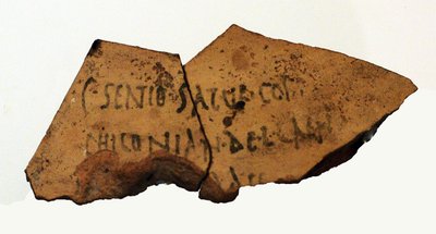 Herod Sherd from Masada by Jewish School