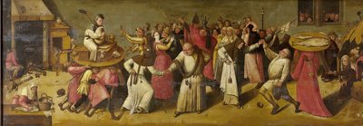 Battle between Carnival and Lent by Jheronimus Bosch (manner of)