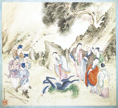 The Life of Confucius, Early 18th century by Jiao Bingzhen