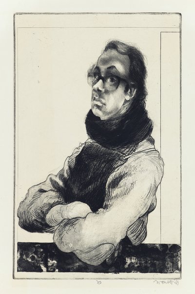 Self-portrait by Jim Monson